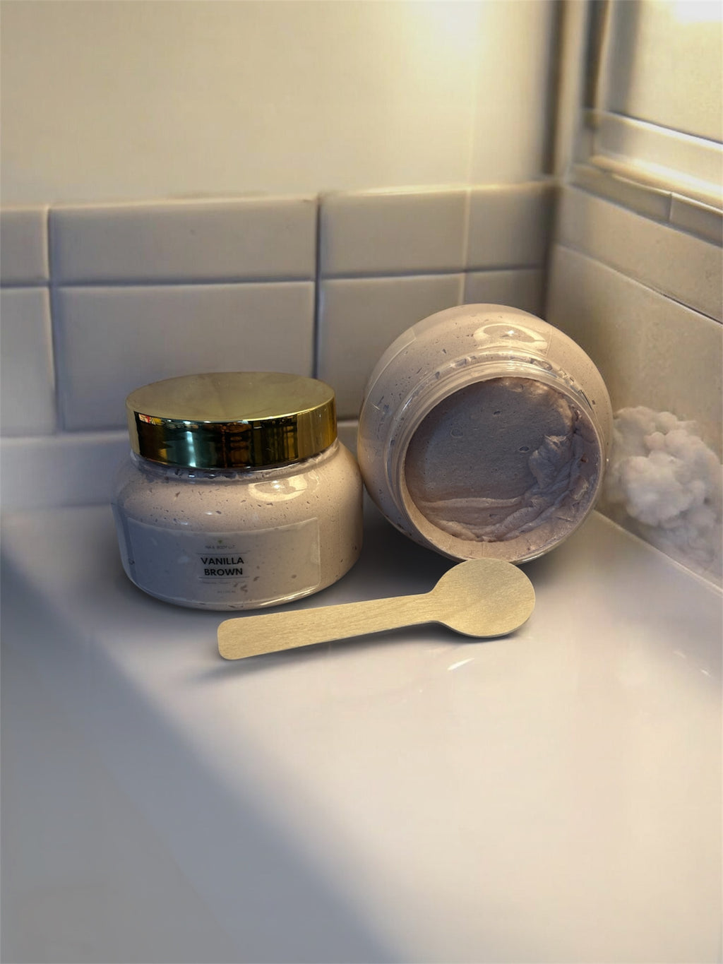 Vanilla Brown Sugar Foaming Scrub