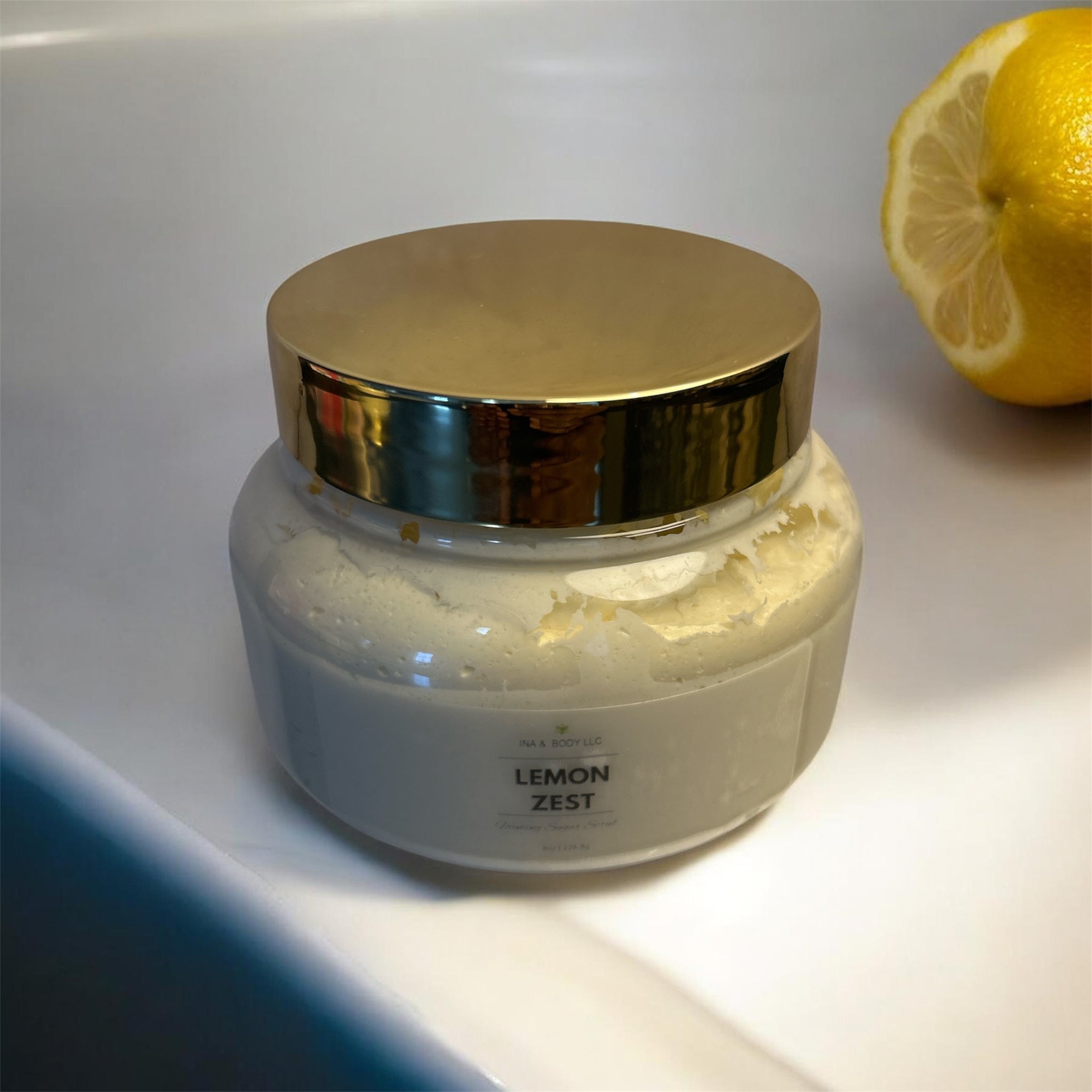 Lemon Foaming Sugar Scrub