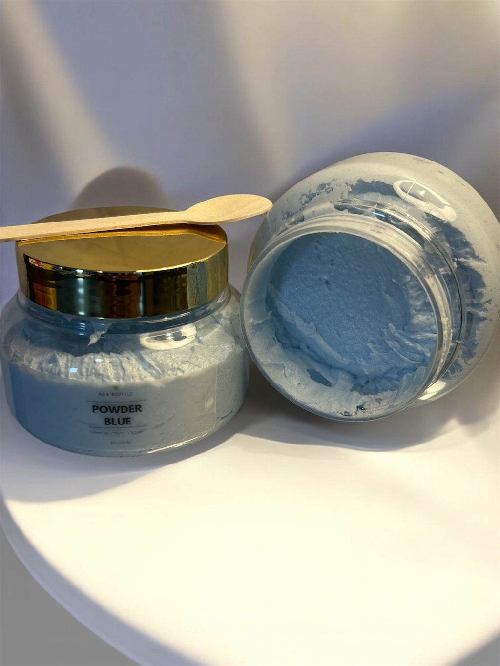 Powder Blue Foaming Sugar Scrub