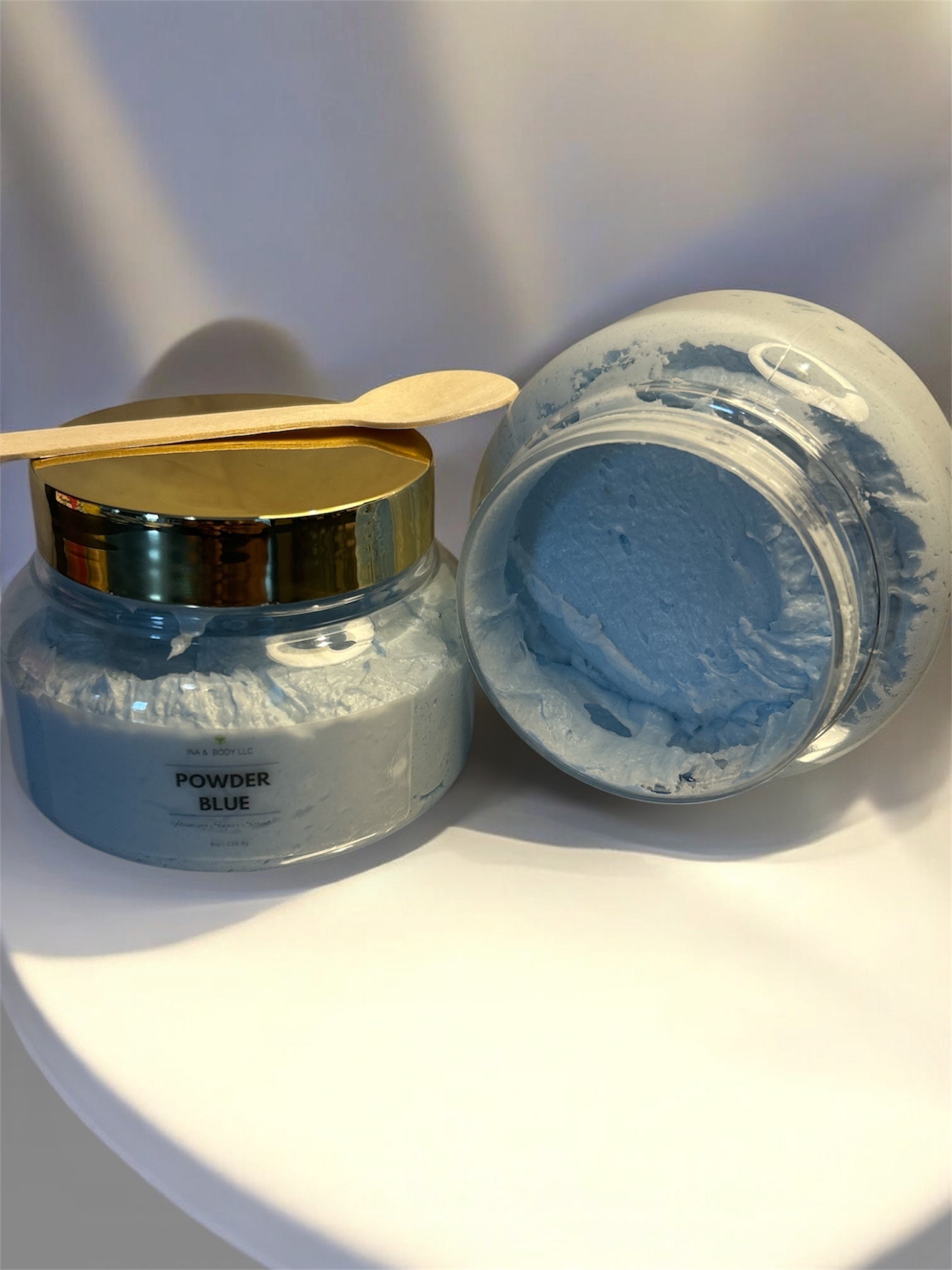 Powder Blue Foaming Sugar Scrub