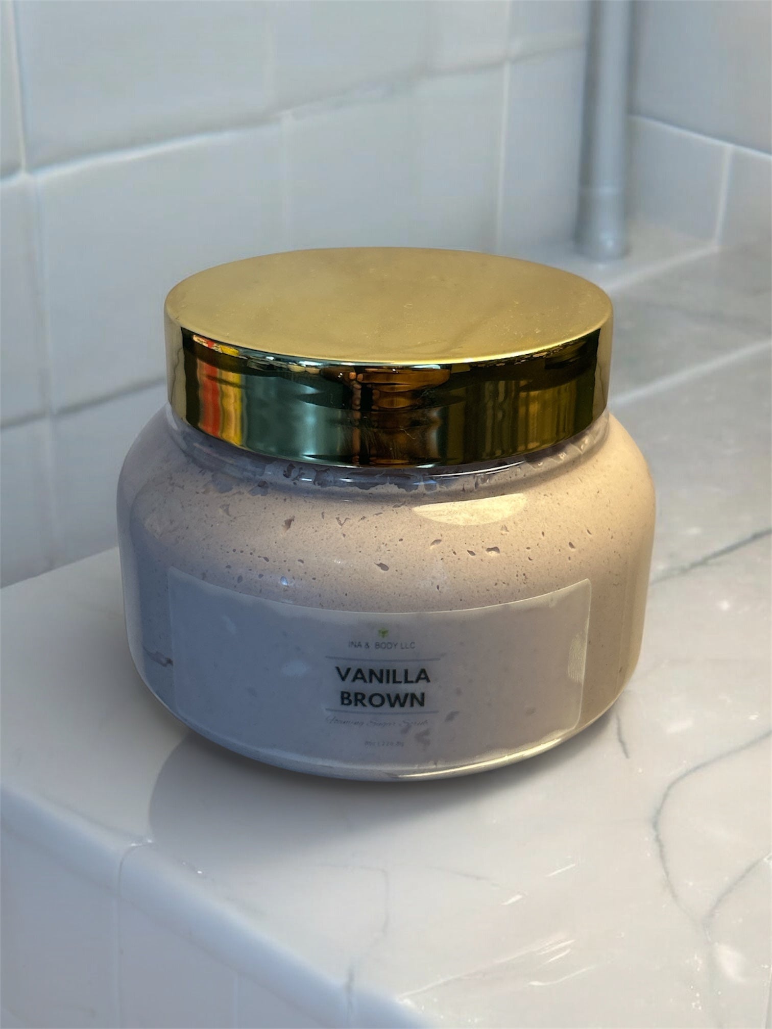 Vanilla Brown Sugar Foaming Scrub